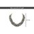 Minha Antique German Silver Ghungroo Beads Designer Choker Necklace Jewellery for Women