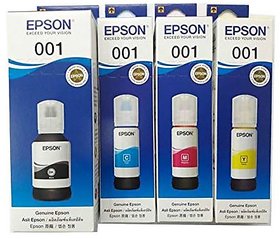 Epson 001 Ink Cartridge Pack 4  For Use L4150,L4160,L6160,L6170,L6190