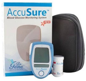 Accusure Glucose Monitor with 25 Strips ( STRIPS Exp  Aug 2022)