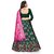 Indian Heritage Leheriya Banarasi Silk Semi-stitched Lehenga Choli