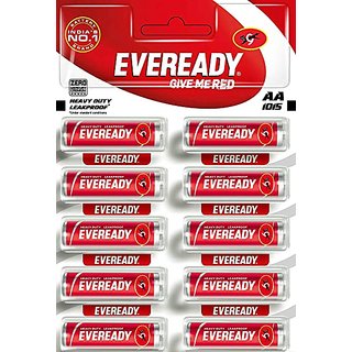 Eveready AA 1015 Long-lasting  Leakproof Batteries