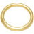 Memoir Brass 12mm Tubular Thick, 185Gms Heavy Sikh sardar Punjabi Bangle Cuff Kada