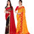 Anand Sarees Pack Of 2 Georgette Sarees with Blouse Piece (COMBOS_1190_3_1545_1 )