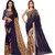 Anand Sarees Pack Of 2 Georgette Sarees with Blouse Piece (COMBO_1108_1_1555 )