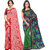 Anand Sarees Pack Of 2 Georgette Sarees with Blouse Piece (COMBO_1107_1_1552 )