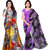 Anand Sarees Pack Of 2 Georgette Sarees with Blouse Piece (COMBO_1152_4_1344 )