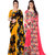 Anand Sarees Pack Of 2 Georgette Sarees with Blouse Piece (COMBOS_1152_2_1515_1 )