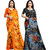 Anand Sarees Pack Of 2 Georgette Sarees with Blouse Piece (COMBO_1285_1562 )