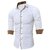 THE TAJKLA White Casual Shirt for Men