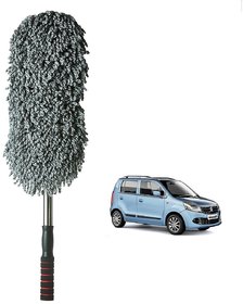 Auto Addict Car Microfibre Duster Brush Mop Car Cleaning Duster Mitt 1pc For Maruti Suzuki Old WagonR (2000-2010)