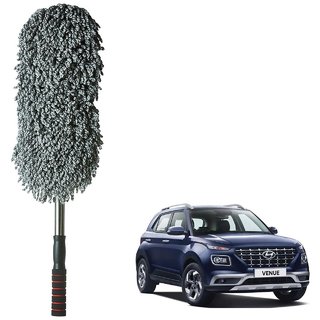 Auto Addict Car Microfibre Duster Brush Mop Car Cleaning Duster Mitt 1pc For Kia Seltos