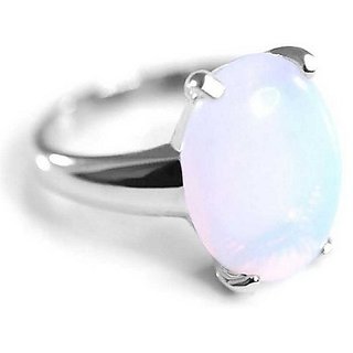                       2.5 RATTI Silver Opal Ring by CEYLONMINE                                              