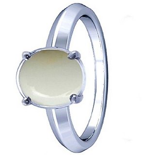                       2.5 RATTI silver  Opal  Ring by CEYLONMINE                                              