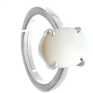                       Opal  Ring 3 carat  silver ring  by CEYLONMINE                                              