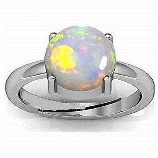                       Natural Lab Certified 3.5 carat 100% Original Opal  Ring for unisex by CEYLONMINE                                              