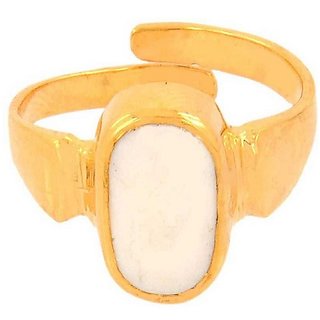                       Natural Opal gold plated Ring 3.25 carat by CEYLONMINE                                              