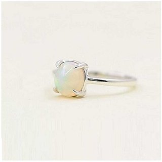                       Natural Lab Certified 3.5 carat 100% Original Opal  Ring for unisex by CEYLONMINE                                              