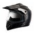 VEGA OFF ROAD D/V DK FULL FACE DULL D.BLACK-LARGE  Off Road Helmet