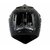 VEGA Off Road FULL FACE HELMET D/V Sketch Black AND Silver Helmet-M
