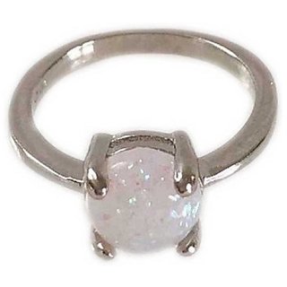                      3.25 carat pure  Opal  Silver Ring by CEYLONMINE                                              