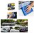 Auto Addict Combo Car Microfiber Duster, Cloth 300 GSM 40x40 cm (4pcs) car Cleaning Brush For Mahindra Reva
