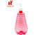 Harsh Pet Refillable Pump-top Bottle for Lotion/Shampoo/Sanitizer 1000 ml (Red, Set 1)