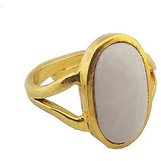                       5 carat pure Opal Gold plated Ring for women by CEYLONMINE                                              