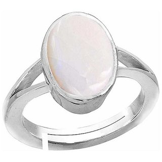                       Natural Opal  5.5 Carat   silver Ring  by CEYLONMINE                                              