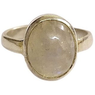                       Natural 6 Carat IGI Lab Certified Opal gold plated Ring by CEYLONMINE                                              