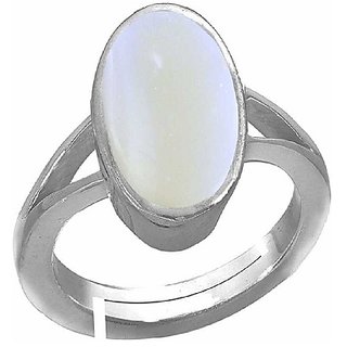                       pure  Opal Ring in 8 carat silver by CEYLONMINE                                              