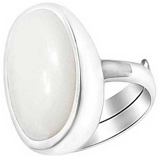                       Sterling Silver 8.25 Carat Classic Opal  Ring by CEYLONMINE                                              