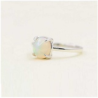                       Natural Lab Certified 9 carat 100% Original Opal  Ring for unisex by CEYLONMINE                                              