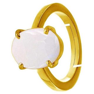                       Opal Ring Stone 9.5 Ratti gold plated(Ashthdhatu)  RING Natural Stone by CEYLONMINE                                              