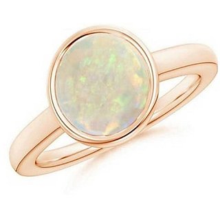                       9.25 carat Natural Gold plated  Opal  Ring for unisex by CEYLONMINE                                              