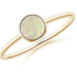                       100% Original Opal 10 Ratti Natural Opal /Gold plated Ring by CEYLONMINE                                              
