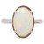 10 ratti Natural Lab certified Stone silver Opal  Ring by CEYLONMINE