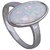 100% Natural 10.25 carat Opal  silver Ring by CEYLONMINE
