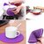 H'ENT Silicone Non-Slip Coaster Round Cup Cushion Placemat Holder set of 2