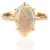 11 Carat Opal Gold plated  Ring by CEYLONMINE
