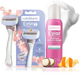 LetsShave Evior 3 Sensitive Trial Kit