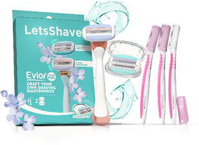 LetsShave Evior Face and Body Care Kit