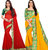 Anand Sarees Pack of 2 Chiffon Sarees with Blouse Piece (COMBO_1468_1_1600_3 )