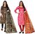 Anand Multicolored Jacquard Woven Work Salwar Suit Material For Women(Set of 2)( P2_JDM29_JDM50 )
