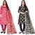 Anand Multicolored Jacquard Woven Work Salwar Suit Material For Women(Set of 2)( P2_JDM45_JDM84 )