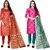 Anand Multicolored Jacquard Woven Work Salwar Suit Material For Women(Set of 2)( P2_JDM46_JDM90 )