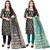 Anand Multicolored Jacquard Woven Work Salwar Suit Material For Women(Set of 2)( P2_JDM59_JDM64 )
