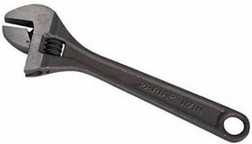 NBS 10 inch Adjustable Wrench Black Heavy Duty Drop Forged (250mm)