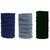 Stylewell Pack Of 3 Pcs Multicolor Multipurpose Free Size Sun Protection HeadWraps,hair Bandana Band For Boys And Girls
