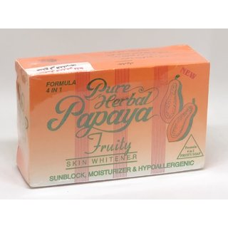 Pure Herbal Papaya Soap 135G