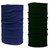 Uniqon Set Of 2 Pcs Multicolor Multipurpose Free Size Sun Protection HeadWraps,hair Bandana Band For Boys And Girls